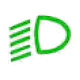 High beams indicator