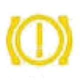 Tire pressure warning light